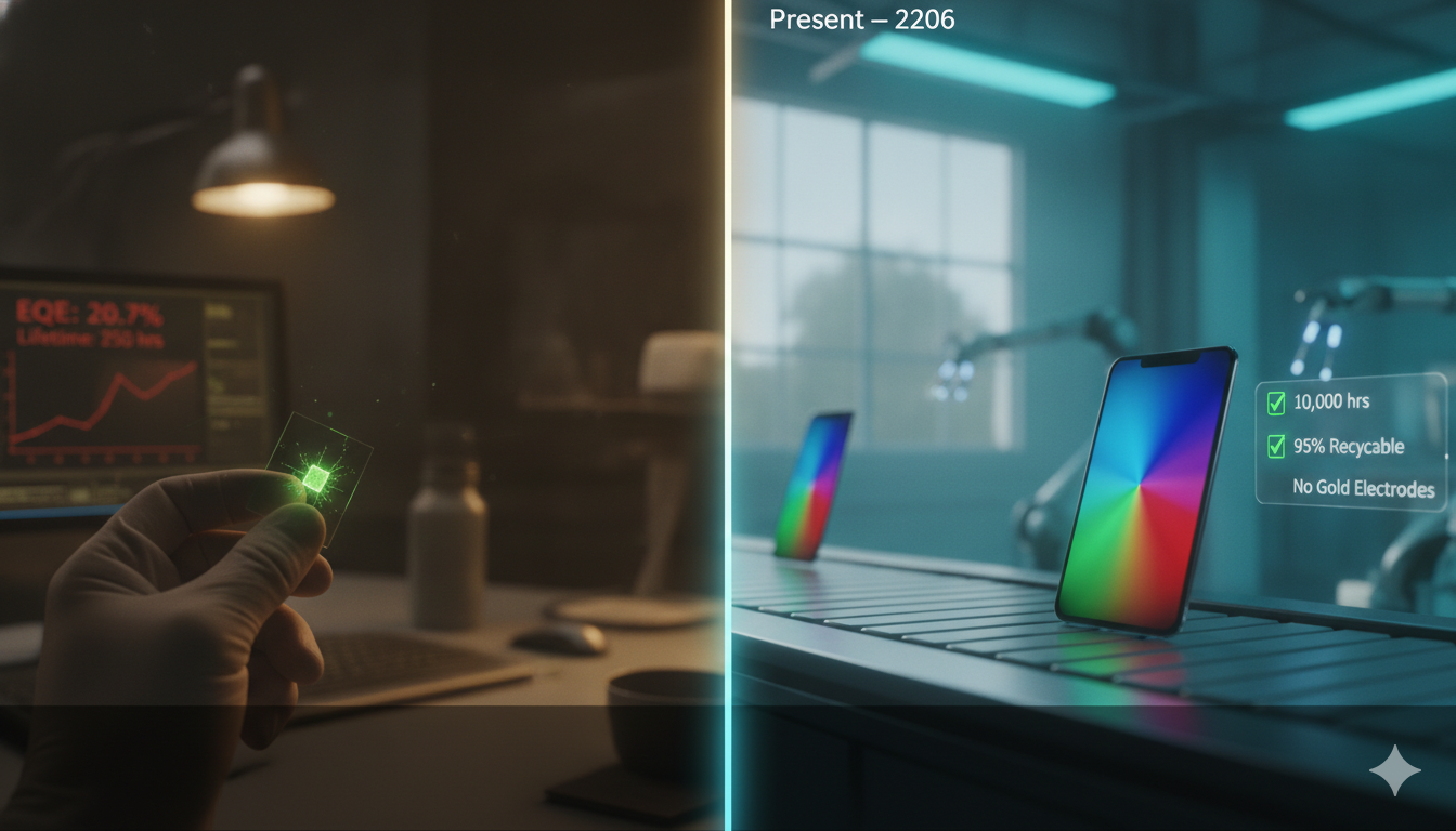 pervoskite led