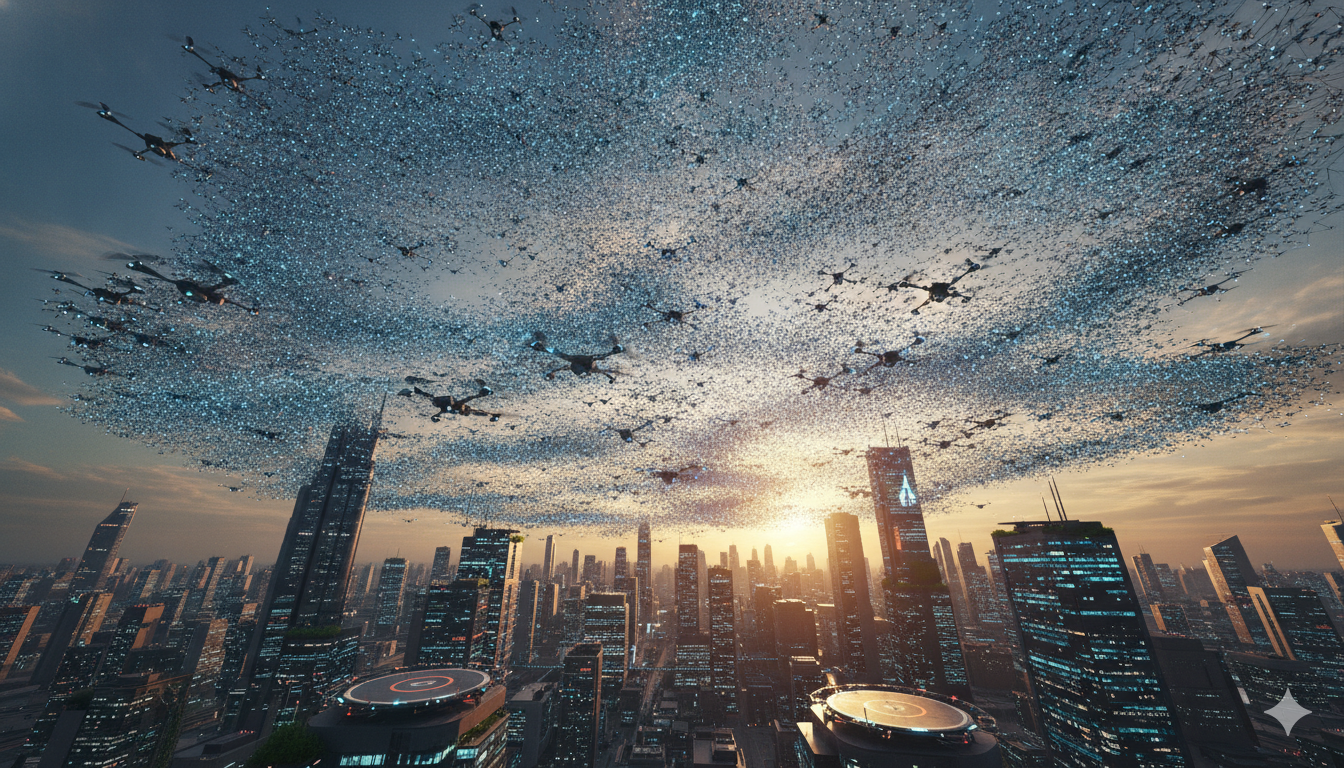 drone swarm
