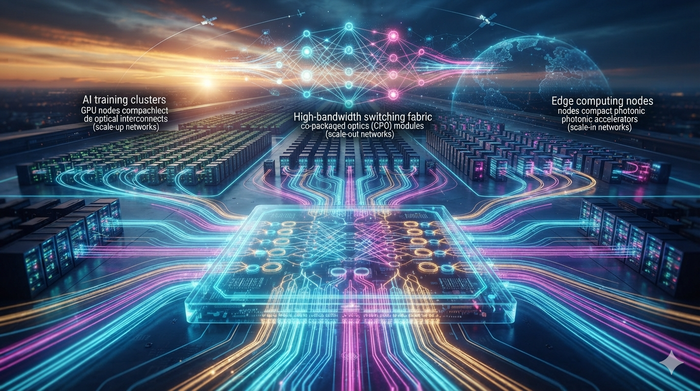 AI silicon photonics