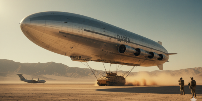 DARPA’s Cost-Efficient Cargo Program: Revolutionizing Military Logistics with Affordable, High-Capacity Airships