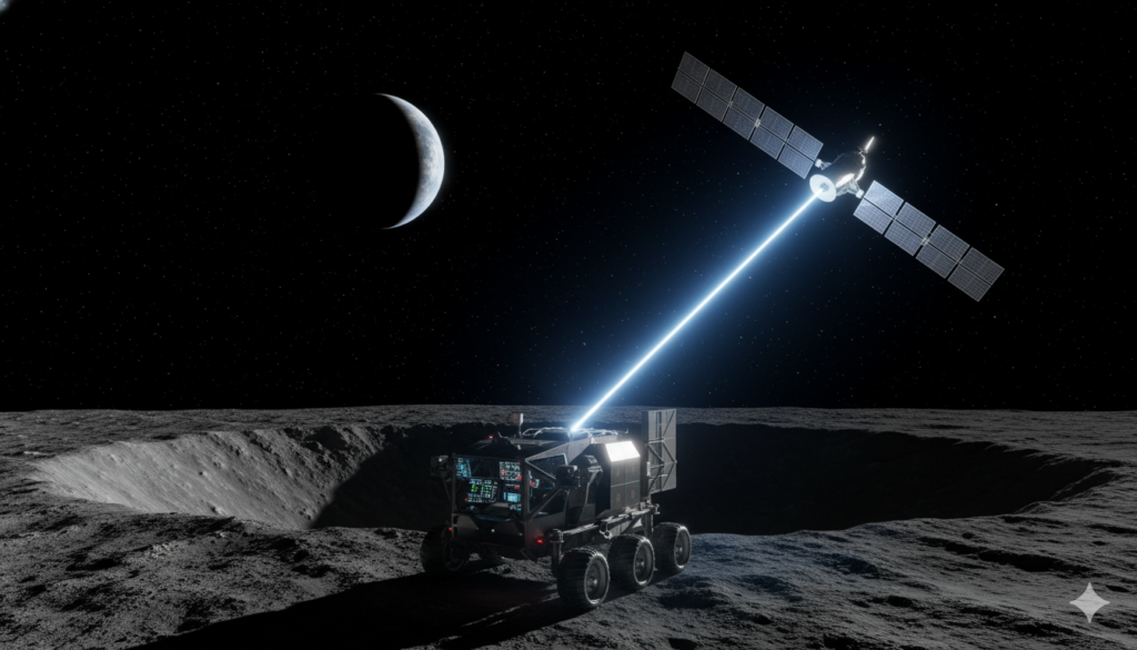 Beaming Moonlight: How a Lunar Power Grid Could Revolutionize Space ...
