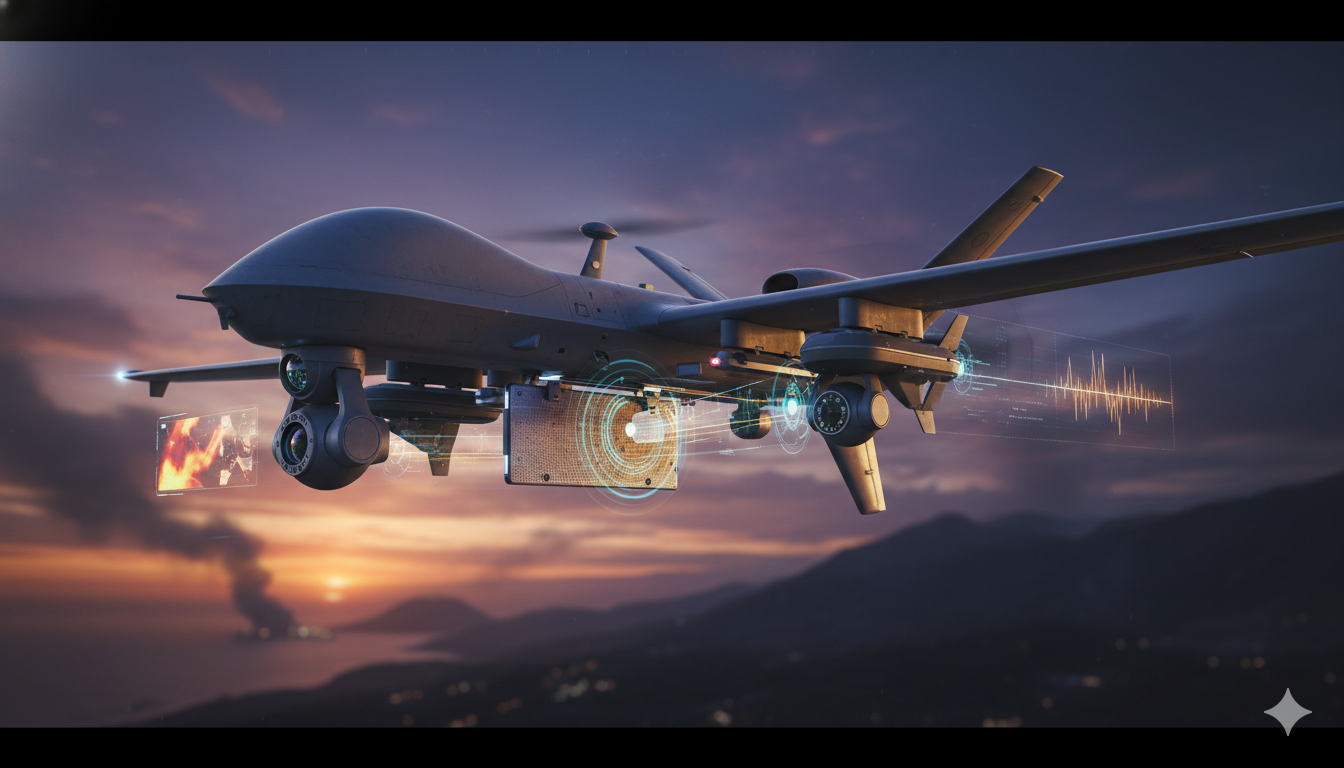 UAV sensor payload